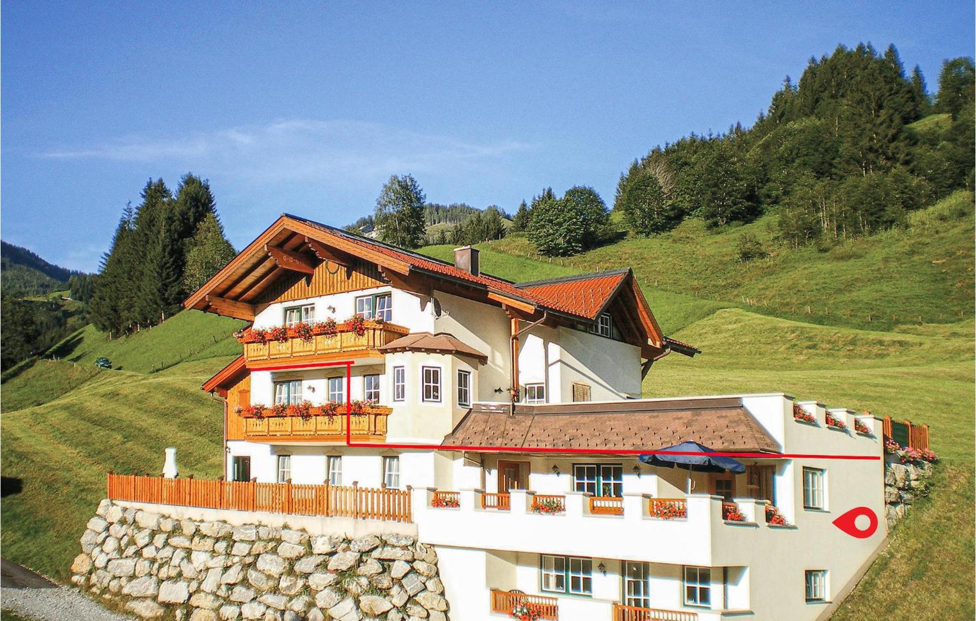 Wunderschoenes Ferienhaus Grossarl Exterior foto